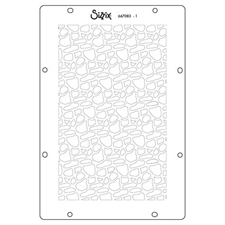 Sizzix Stencils Set by 49 & Market / Vicki Boutin - Background Textures (A5)